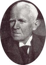 Franz John, erster Präsident des FC Bayern München